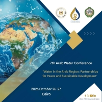 The 7th Arab Water Conference will be held on October 25-29, 2026