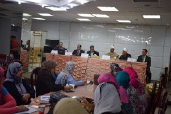 A workshop in Benha University to train on the information sources in the Knowledge bank