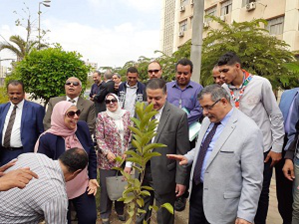 El Saeed Launches initiative at Faculty of Education entitled &quot;We are going to Beautify It&quot;