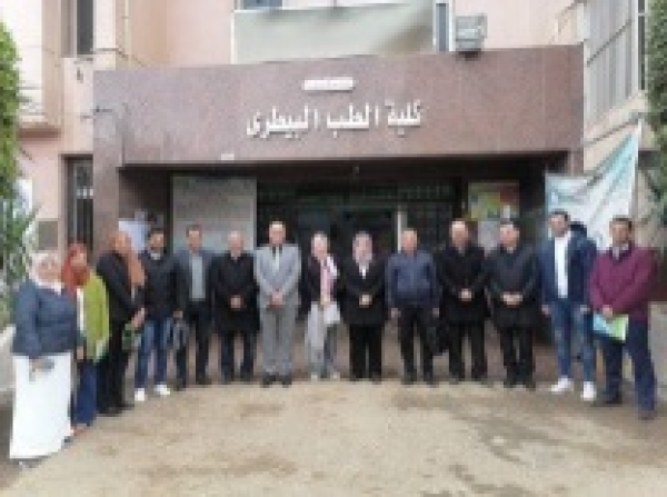 The faculty of Veterinary medicine hosts an EGAC team 28-1-2024