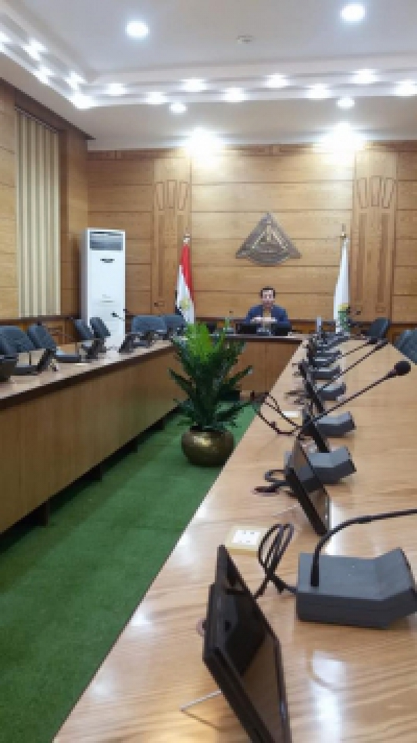 The faculty of engineering finishes the amendments in the University’s council hall