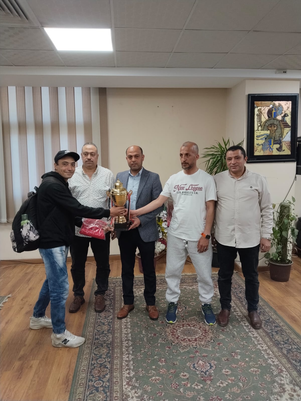 Finals of the Dean's Cup Table Tennis Championship (first edition) and honoring the students who won the top three places and the organizing committee