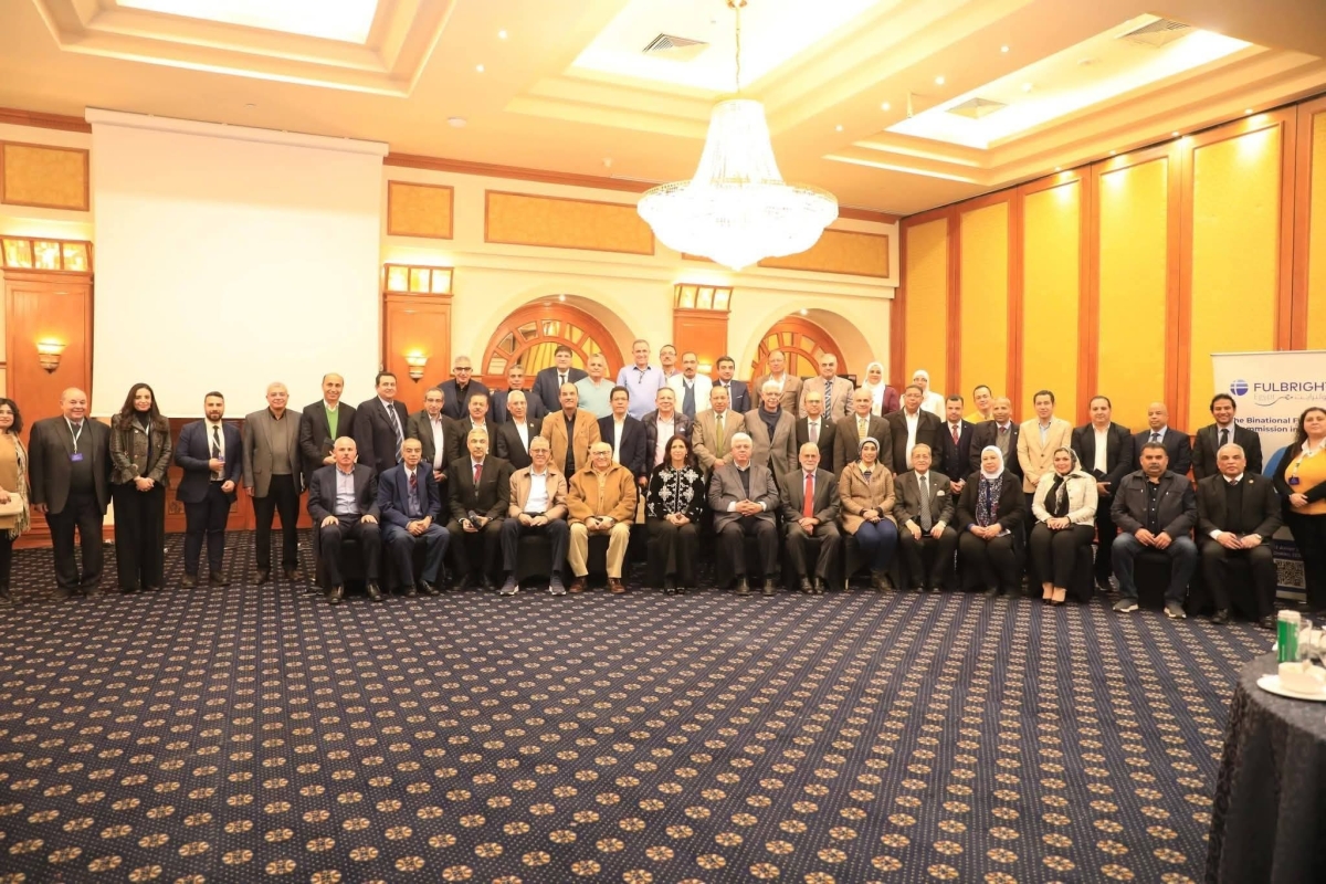 President of Benha University Participated in Fulbright Workshop on "Entrepreneurship and Technology Transfer"