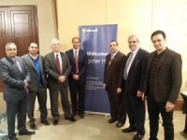 The participation of Benha University’s delegation in Microsoft conference in the Nile Ritz hotel at Cairo